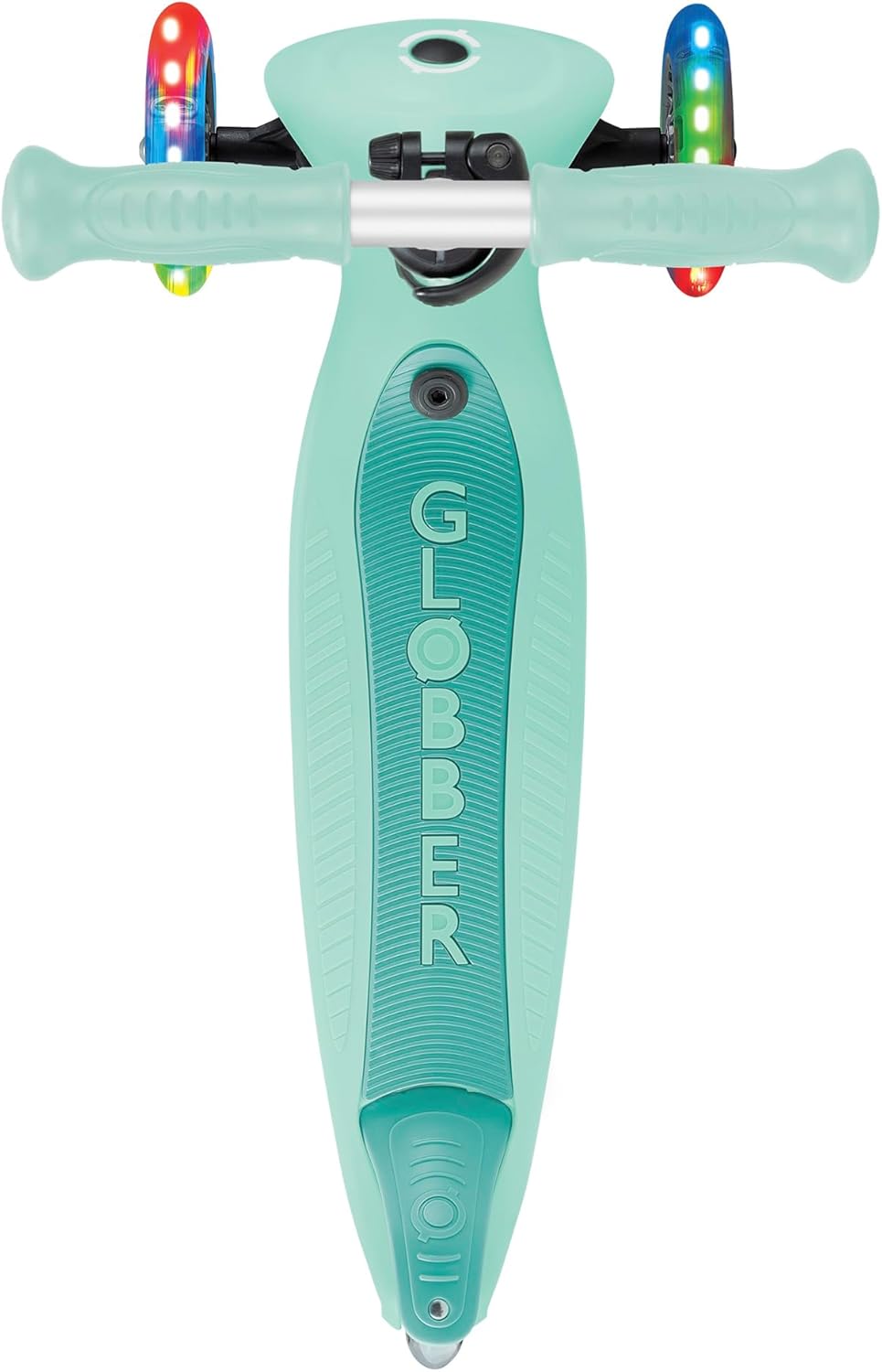 GLOBBER GO-UP Active Lights – 3 in 1 Dreirad, Laufrad und Scooter, 120/80 mm, 3-rädrig, höhenverstel