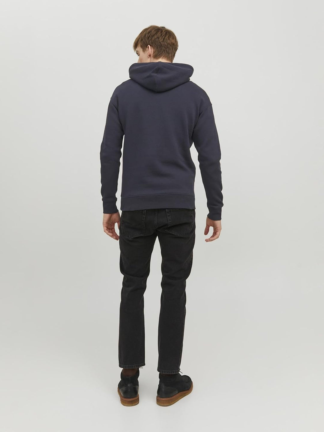 JACK & JONES Herren Hoodie Kapuzenpullover JJESTAR JJ Sweat Hood - Relaxed Fit XS Dark Navy, XS Dark