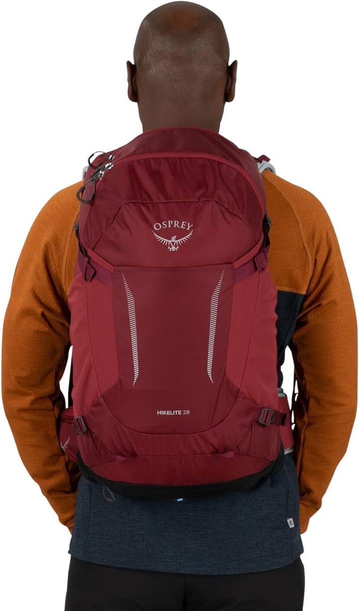 Osprey Europe Hikelite 28 Backpack Sangria Red M-L, Sangria Red M-L