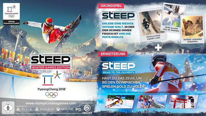 Steep - [AT-PEGI] - Winter Games Edition - [PlayStation 4] PlayStation 4 Winter Games, PlayStation 4