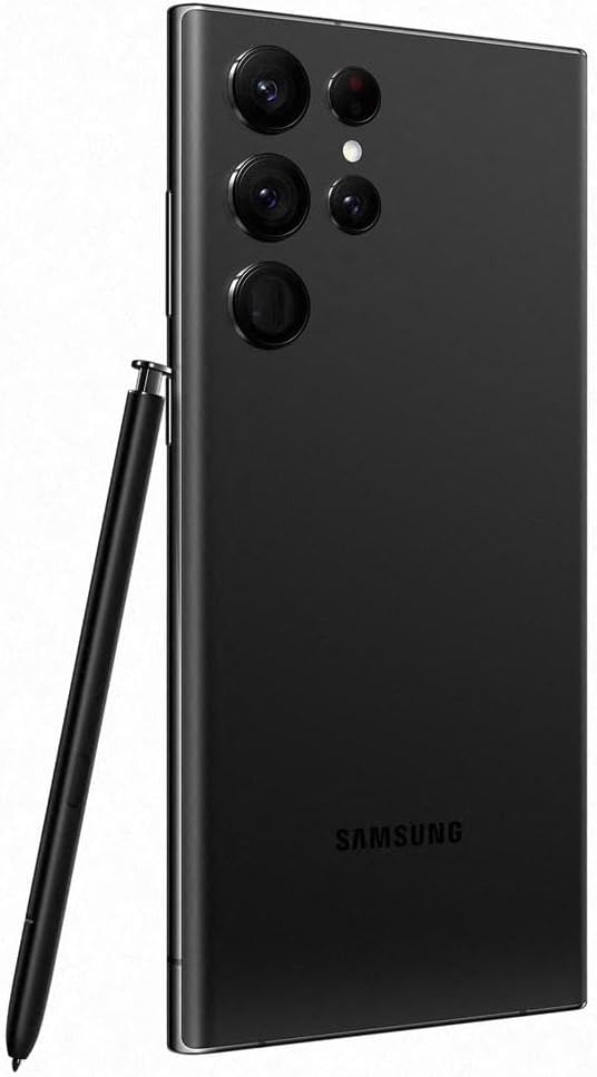 Samsung S908B Galaxy S22 Ultra 5G 128 GB Enterprise schwarz 6,8" 8 GB RAM Alle Träger Schwarz 8 GB,