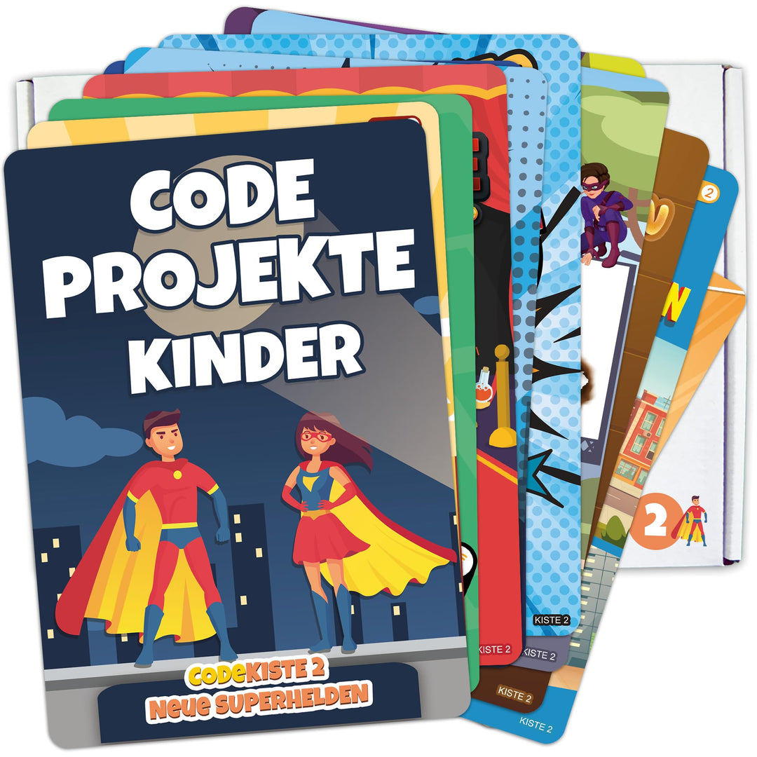 CodeKiste 2 - Programmieren Für Kinder - Neue Superhelden - Programmiergrundlagen: Daten und Variabl