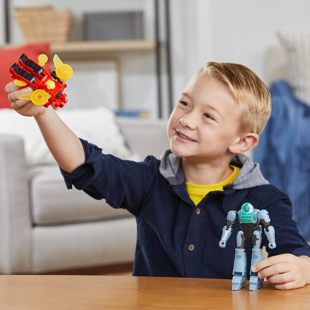 Transformers EarthSpark Cyber-Combiner Terran Twitch und Robby Malto Action-Figuren BUMBLEBEE, BUMBL