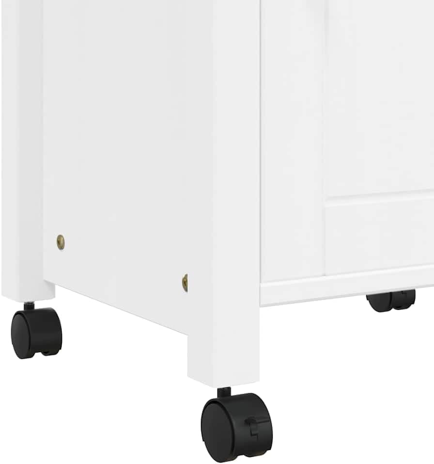 vidaXL Küchenwagen, Servierwagen mit viel Stauraum, Beistellwagen für Küche Wohnzimmer Badezimmer, T