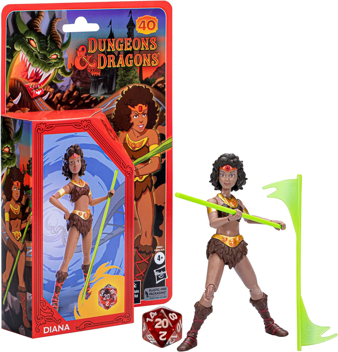 Dungeons & Dragons Cartoon Classics, 15 cm D&D Diana Akrobat, DIANA