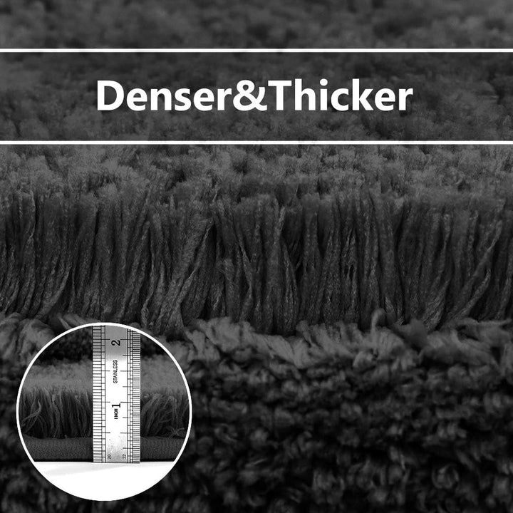 Badematte Rutschfest Badteppich Extra Lange Verdickt Badezimmerteppich Weich Badeteppich Flauschige