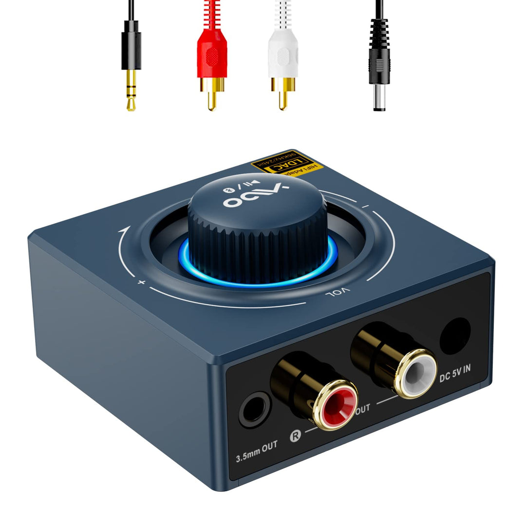 B06T3 LDAC Bluetooth Empfänger für Stereoanlage, Aptx Bluetooth Adapter HiFi Geringe Latenz(, B06T3