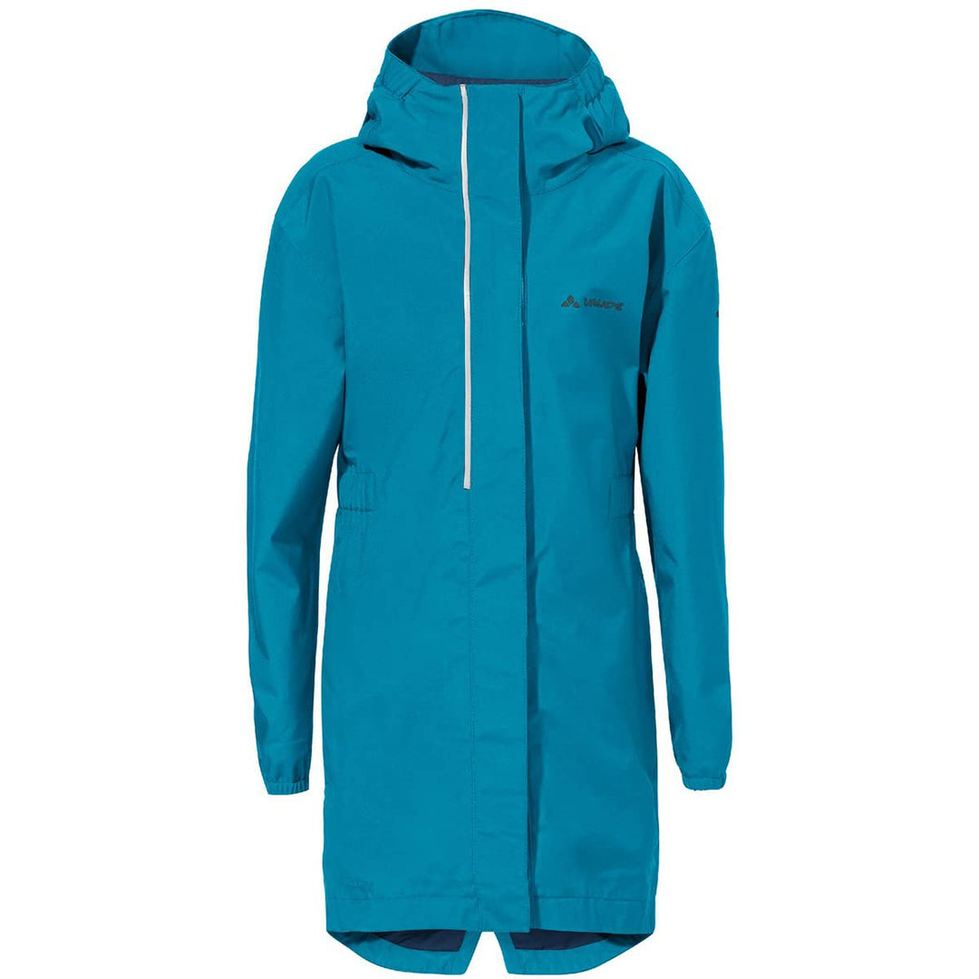 VAUDE Unisex Kinder Kids Rain Coat Girls Jacke, 116 arctic blue