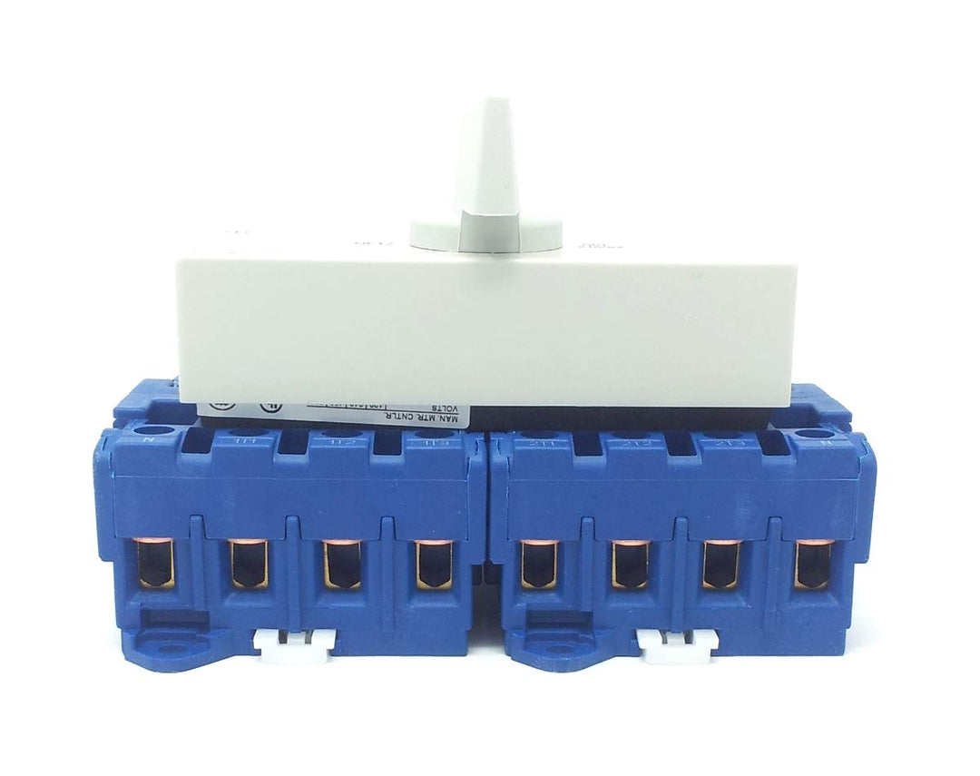 Kraus&Naimer KG64B K950 VE2 +F437 Umschalter 4-polig 63A mit Stellung Netz 0 Notstrom Schnappbefesti