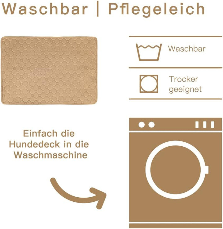 KALINCO Trainingsunterlagen für Haustier Wasserdicht Pee Pads Hundematte Bodenschutz Waschbare Wiede