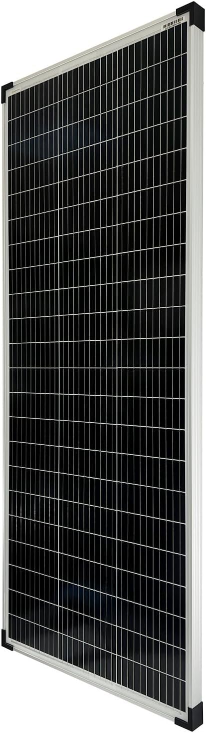 150 Watt 36V Mono Solarmodul 10 Busbars 210mm Zellformat Solarpanel