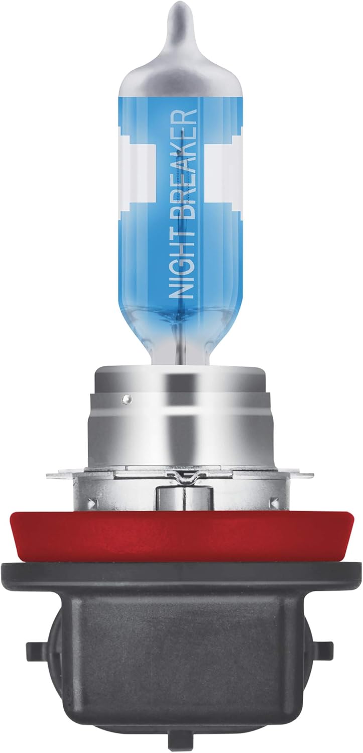 Osram NIGHT BREAKER LASER H11, +150% mehr Helligkeit, Halogen-Scheinwerferlampe, 64211NL, 12V PKW, F