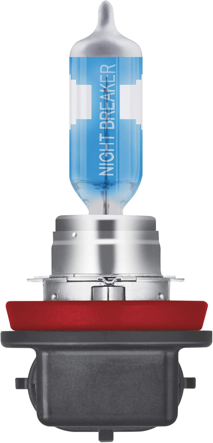 Osram NIGHT BREAKER LASER H11, +150% mehr Helligkeit, Halogen-Scheinwerferlampe, 64211NL, 12V PKW, F