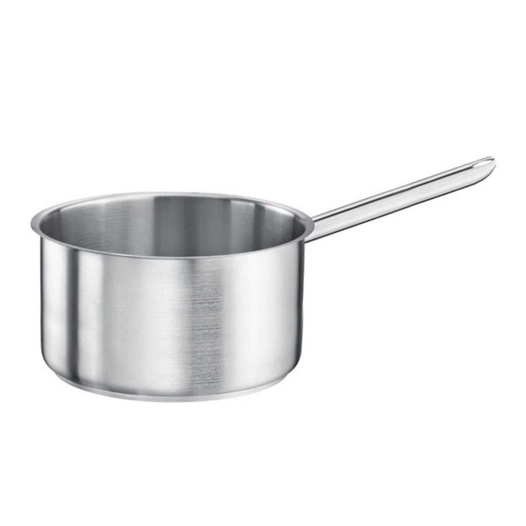 Stieltopf Durchmesser: 16 cm Höhe: 11 cm Fassungsvermögen: 2,2 l | Edelstahl 18/10 | Wandstärke 1 mm