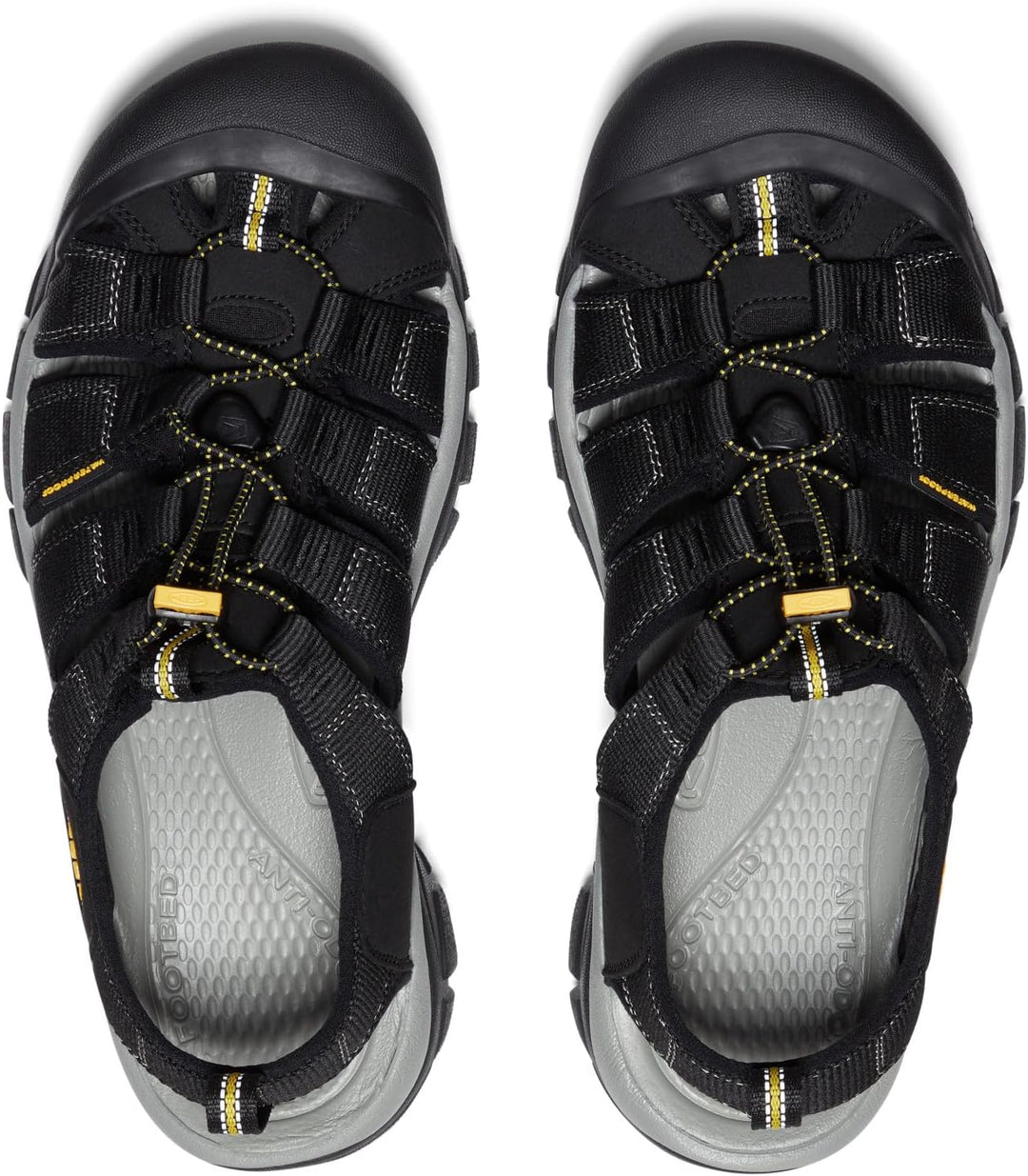 Keen Herren Newport H2 Sandale 43 EU Schwarz, 43 EU Schwarz