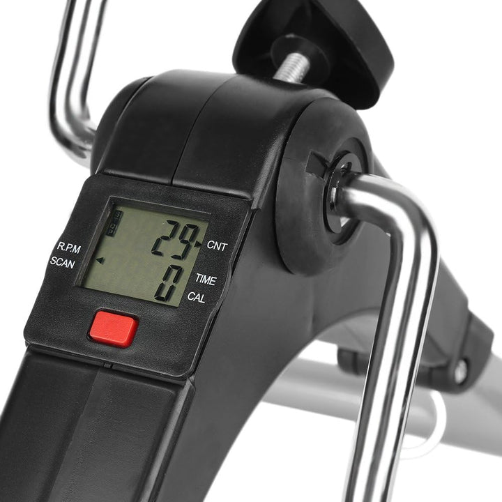 Supfine Mini Heimtrainer, Faltbarer Arm- und Beintrainer mit LCD-Display, Verstellbarer Widerstand,