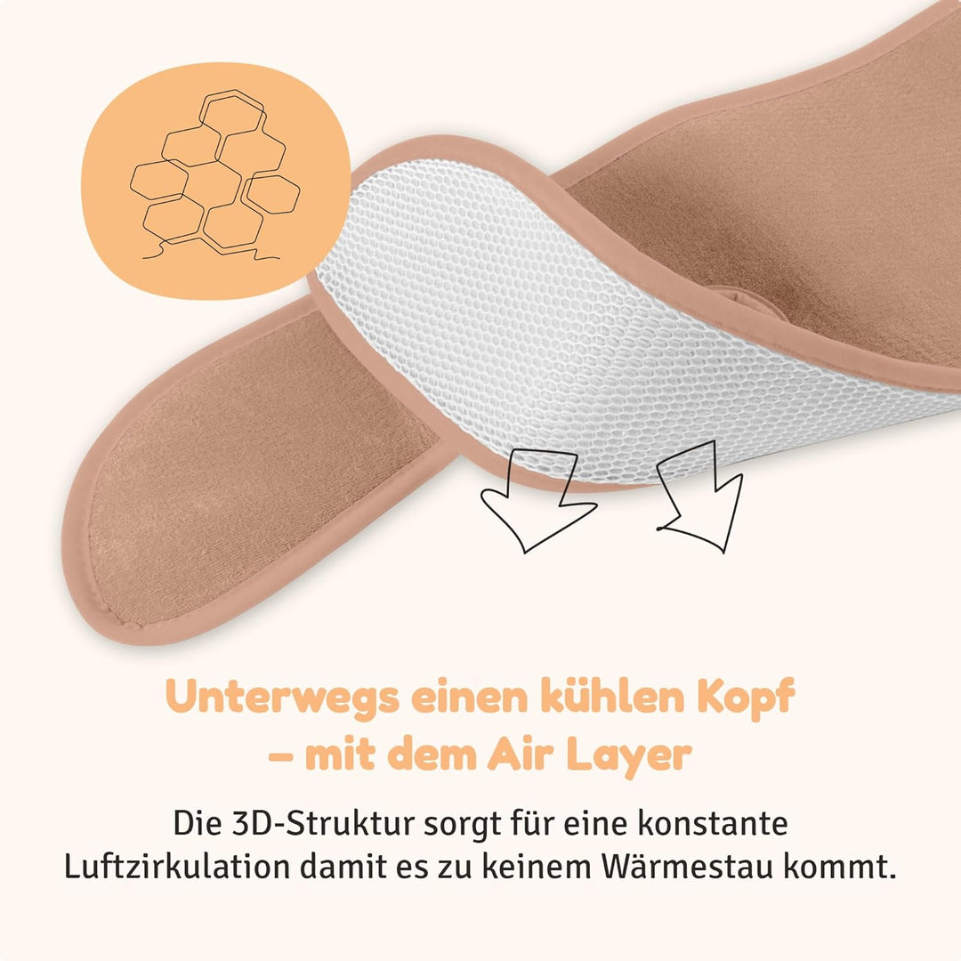 Aeromoov - Baby Sitzauflage Air Layer - Einlage Für Autositz oder Kinderwagen - Gruppe 2/3 mit Beine