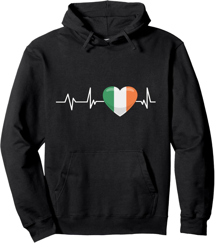 Irland Herzschlag Reise Geschenk Irland Pullover Hoodie