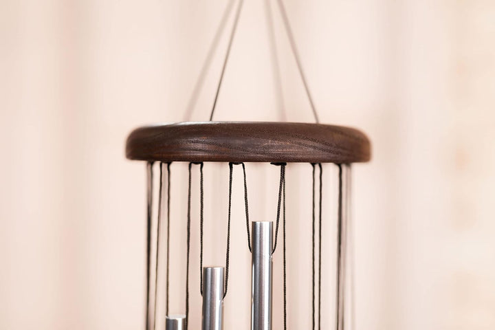 Sonic Energy Spiral Chime – Windspiel in Spiralenform mit 16 Klangstäben – für Garten u. Entspannung