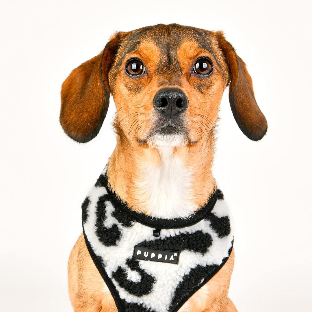 Puppia Hundegeschirr für kleine und mittelgrosse Hunde - Serval Harness A - verstellbar und komforta