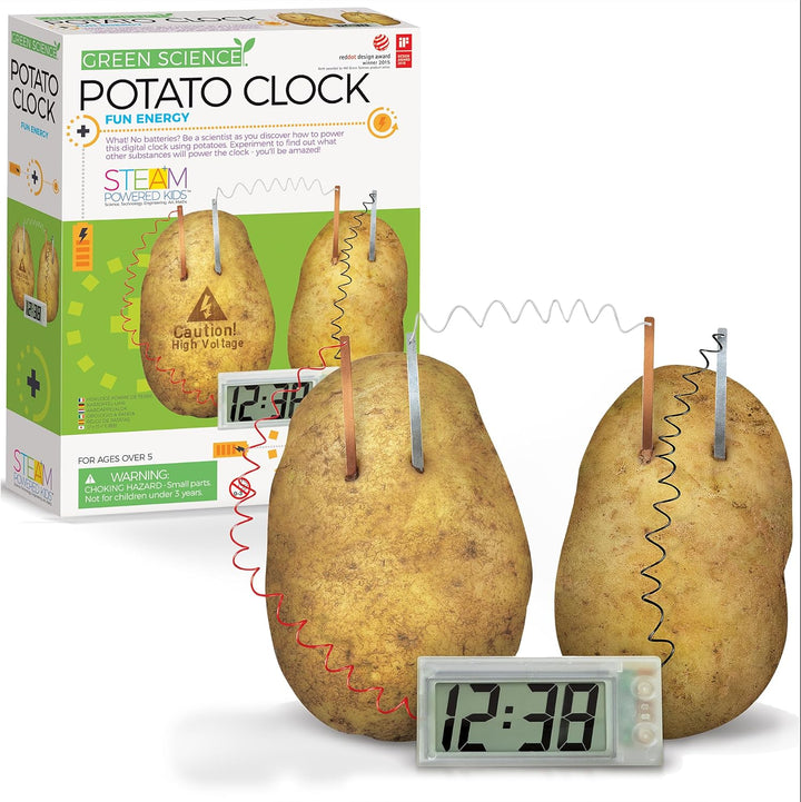 4M Green Science Potato Clock, Potato Clock