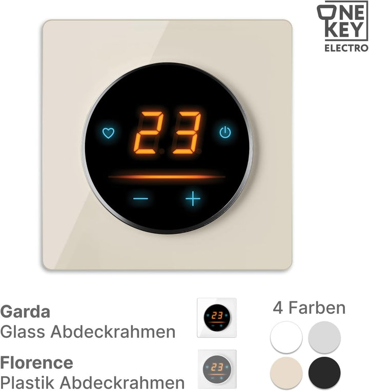 Elektrische Fussbodenheizung: Zweiader-Heizmatte WARMON ULTRA 200 W/m² mit WiFi-Thermostat OKE-25 To