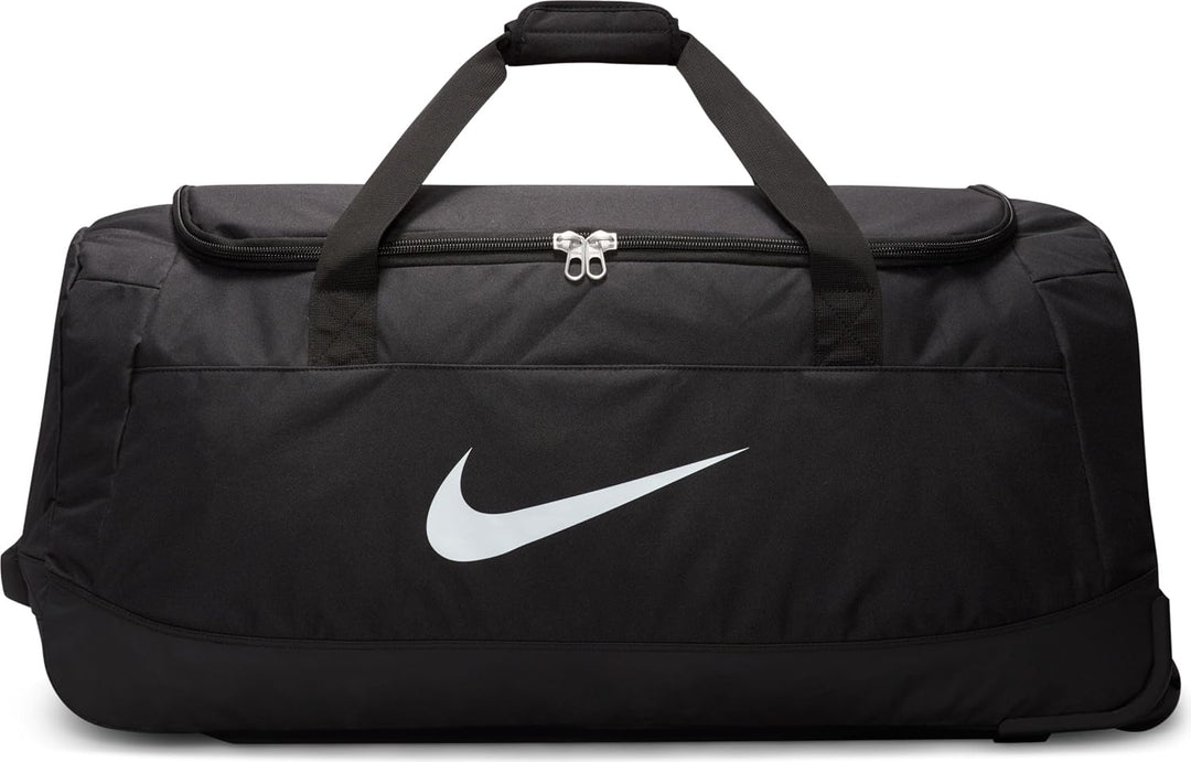 Nike Club Team Swoosh Roller Bag BA5199-010 Herren Sporttasche Schwarz (Black/White) 82 x 35 x 38 cm
