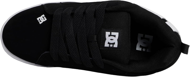 DC Shoes Herren Court Graffik Sneaker 44 EU Schwarz Black 001, 44 EU Schwarz Black 001