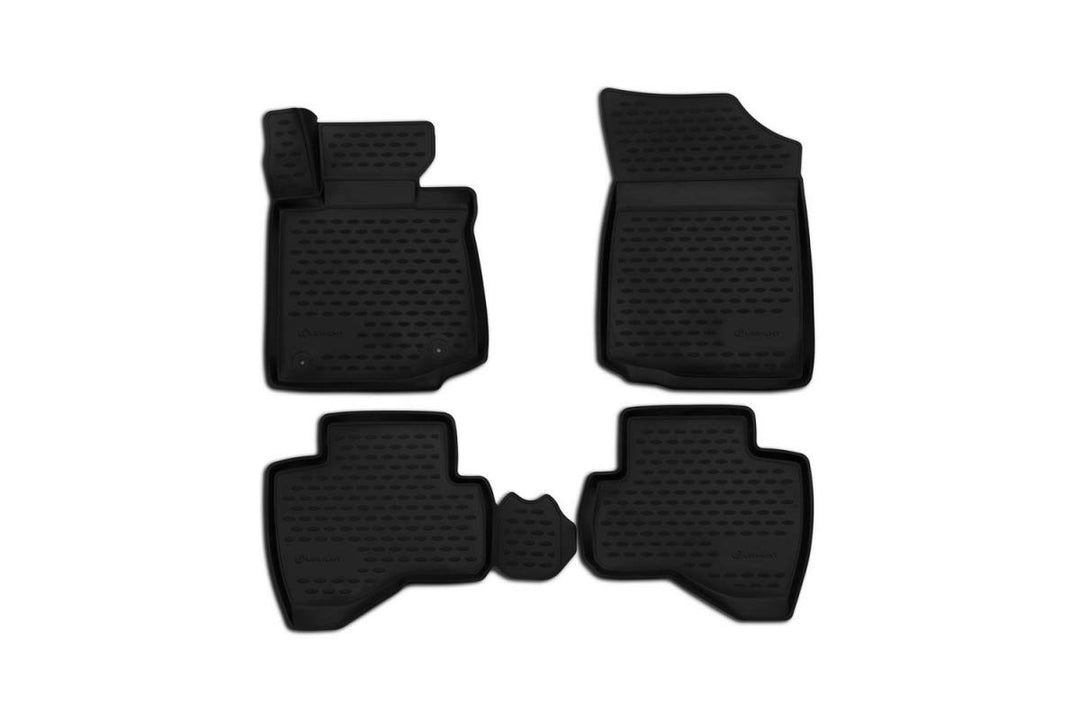 Element Passgenaue Premium Antirutsch Gummi Fussmatten - Toyota Aygo