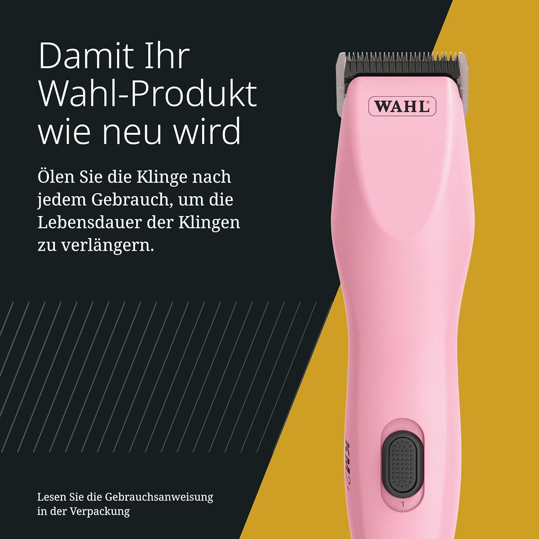 Wahl KM2+ Animal Clipper - Kabelgebundene Tierschermaschine - Leicht und Leise - Für Katzen, Hunde,