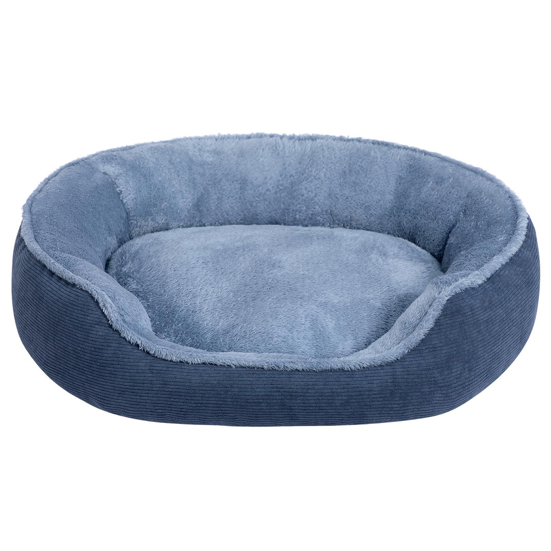 Hollypet Katzenbett Kleines Hundebett, Rundes Haustierbett für Katzen und Welpen, Weiches Schlafbett
