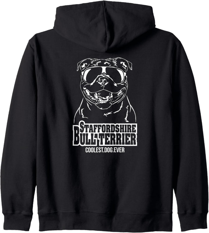 Staffordshire Bull Terrier coolest dog ever Hundespruch Kapuzenjacke