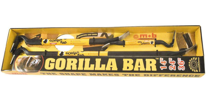 Peddinghaus Nageleisen-Set 3-teilig 350, 600 und 900 mm "Gorilla-Bar", 112010123 Set 2 (3-teilig), S