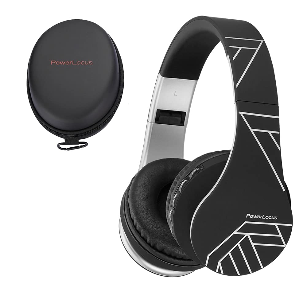 PowerLocus P1 Bluetooth Kopfhörer Kabellos, Wireless 5.0 Bluetooth Kopfhörer Over-Ear, Over Ear Kopf