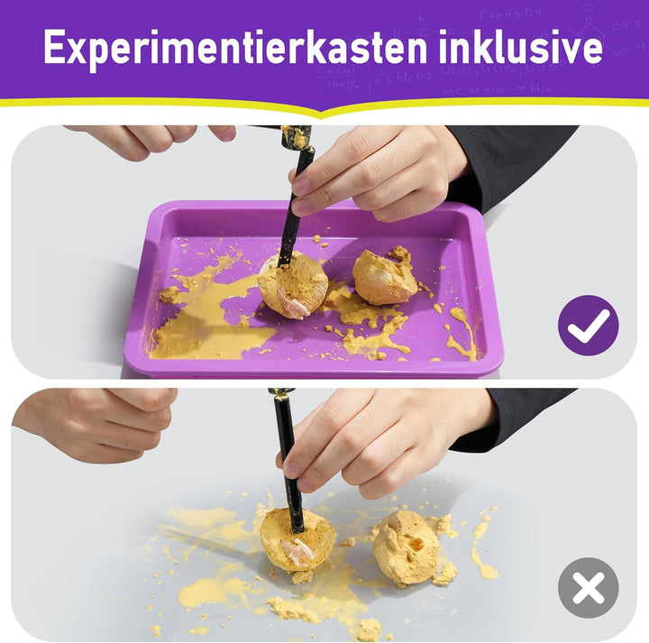 BenBen 60+ Experimente für Kinder ab 6 7 8 9 10, Wissenschaft Experimentierkasten für Kinder, STEM S