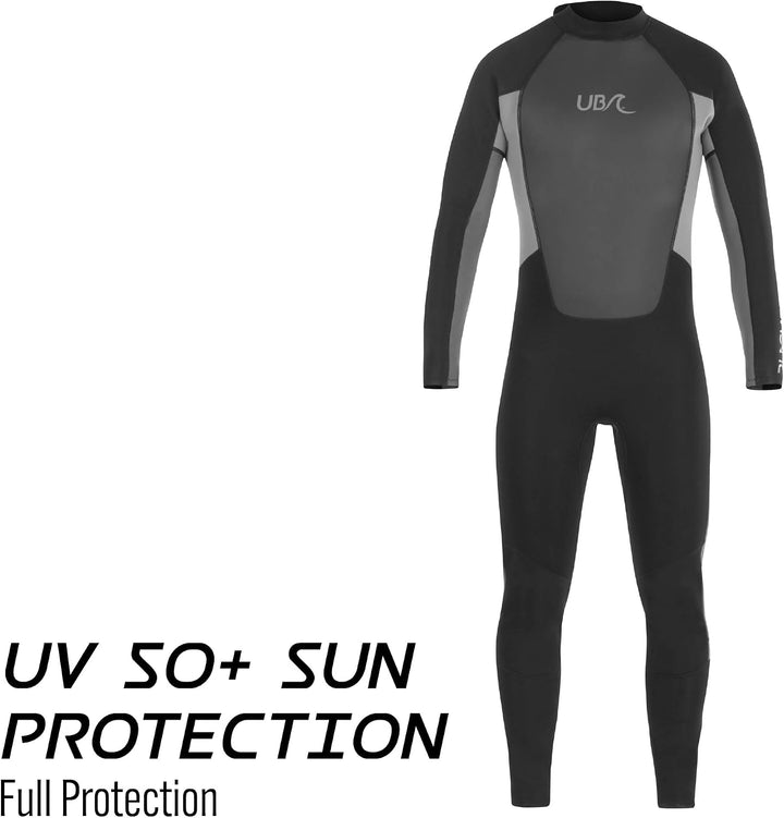 Urban Beach Herren Blacktip Neoprenanzug M Schwarz, M Schwarz