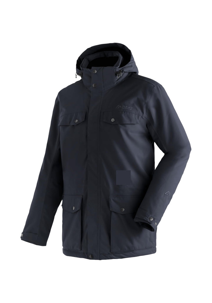 Maier Sports Herren Knuth Jacke 48 Blau, 48 Blau