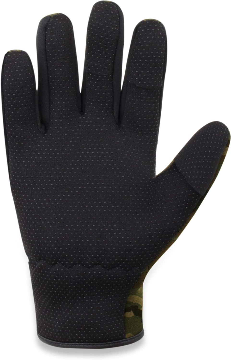 normani Anglerhandschuhe aus 3mm Titanium Neopren mit umklappbaren Fingerkuppen und rutschfesten Han
