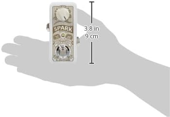 TC Electronic SPARK MINI BOOSTER Ultrakompaktes Booster-Pedal mit PrimeTime-Schaltung und vollständi