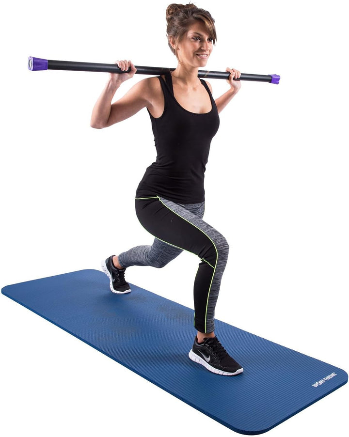 Sport-Thieme Gewichtsstange für Aerobic, Fitness, Therapie | 1-8 kg Weighted Bars, Hantelstange mit