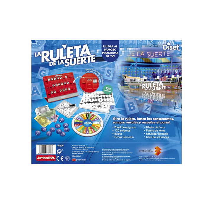 JUEGO LA RULETA DE LA SUERTE
