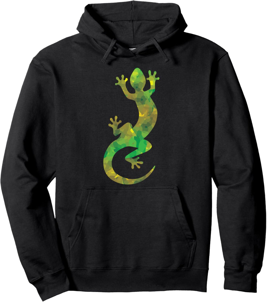 Eidechse Tarnung - Leguan Geschenk bunte Echse Terrarium Pullover Hoodie