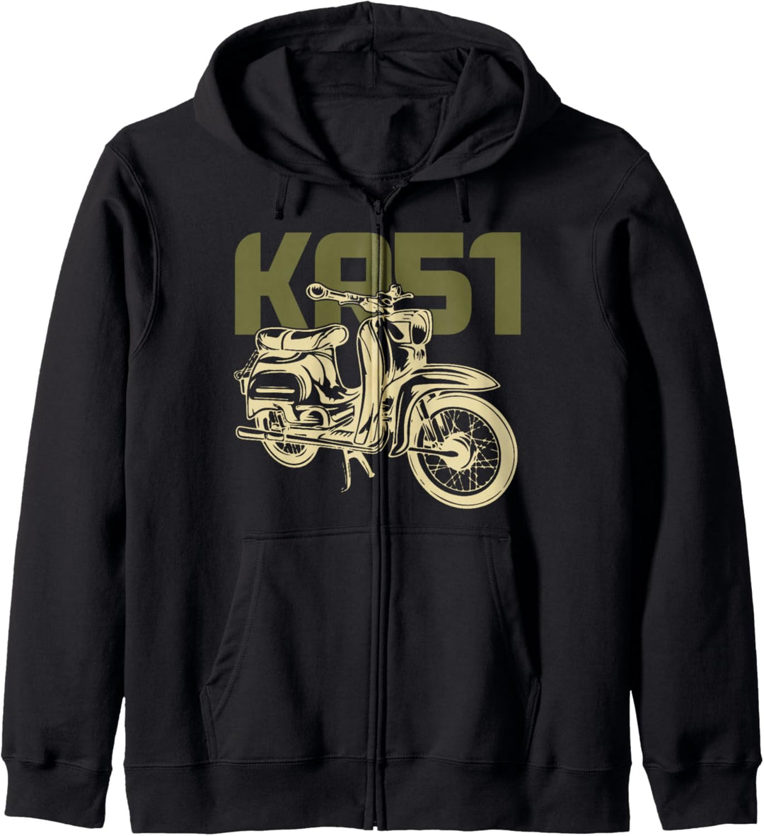 Schwalbe KR51 Simson Mofa Moped Kapuzenjacke