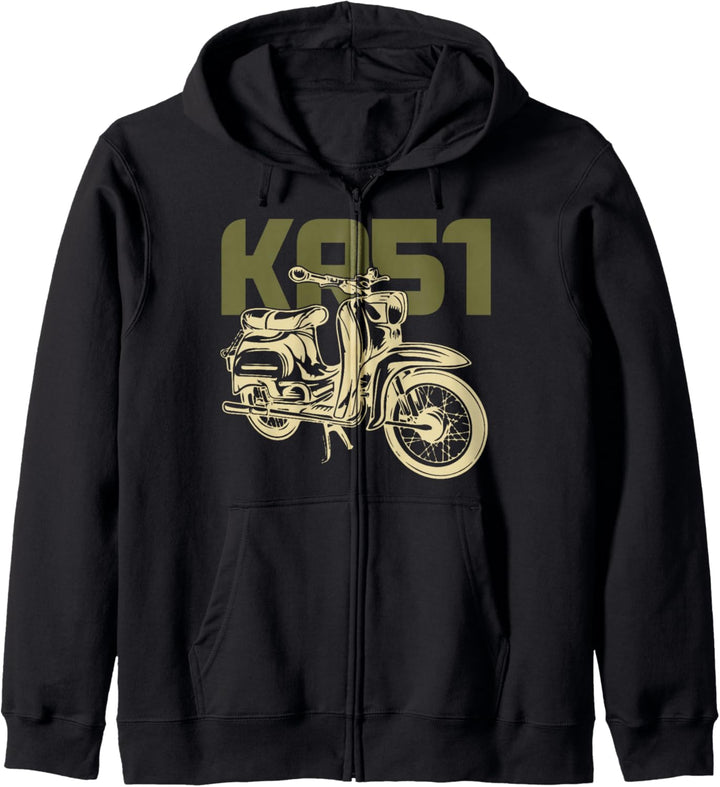 Schwalbe KR51 Simson Mofa Moped Kapuzenjacke