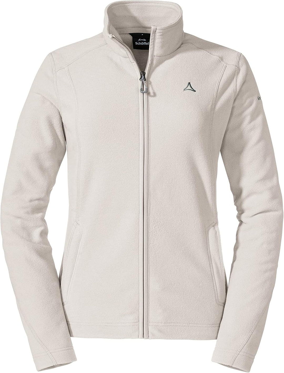 Schöffel Damen Fleece Jacket Leona3 whisper white 48, whisper white 48
