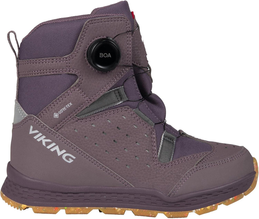 Viking Unisex Kinder po High 2 GTX Boa R Warm Ankle Boot 31 EU Weit Plum, 31 EU Weit Plum