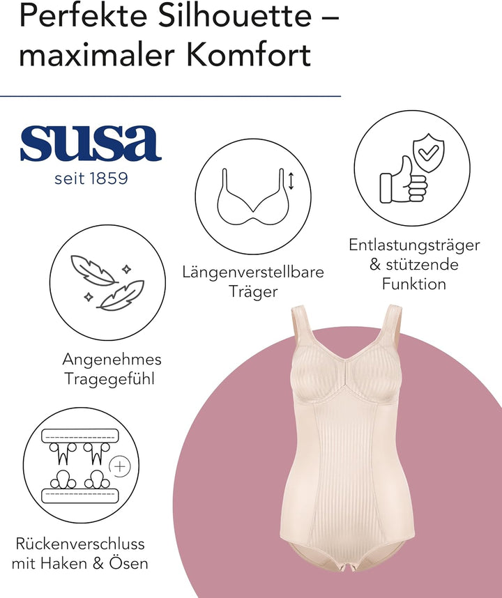 Susa Damen Cremona BH 105E Nude, 105E Nude