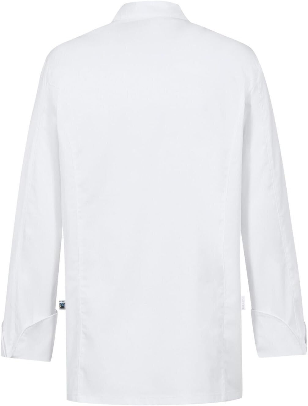 Greiff Gastro Moda Cuisine Herren Premium-Kochjacke Regular-Fit, Weiß S