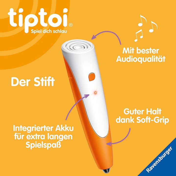 Ravensburger tiptoi Starter-Set 00114: Stift und Bauernhof-Buch & tiptoi Starter-Set 00112: Stift un