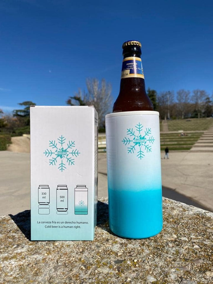 BierKühler Qualitätskühler Thermos Getränkekühler Flaschenkühler für 330 ml 440 ml 500 ml Bier Dosen